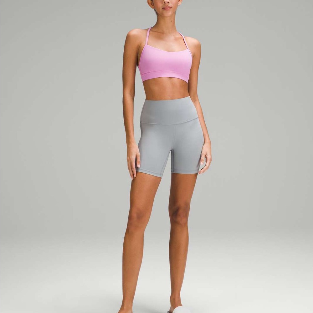 lululemon athletica Pink Strappy Sports Bra
